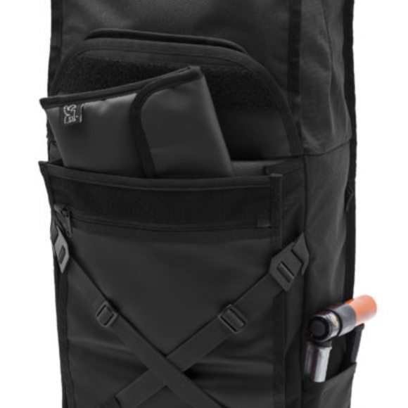 COPY - CHROME BRAVO 2.0 BACKPACK BLACK USED - Picture 2 of 10